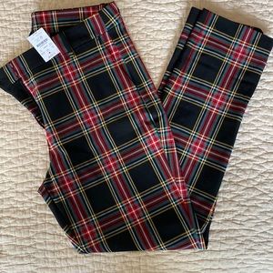 NWT
J. Crew Ruby Full Length Pants in Tartan Plaid
Size 12